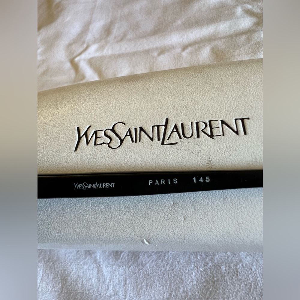 Vintage YVES SAINT LAURENT 549 Oversized Sunglasses Frame Made in France - Picture 15 of 16